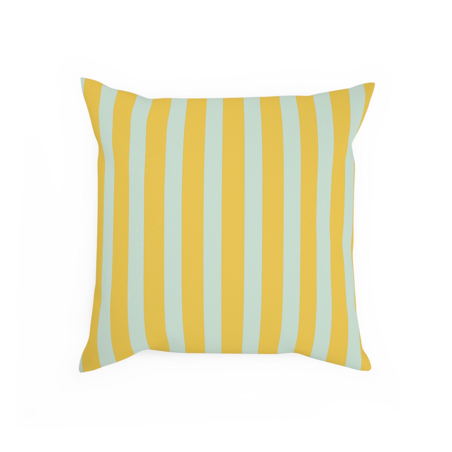 Renaissance Bright Yellow Rose Decorative Cushion