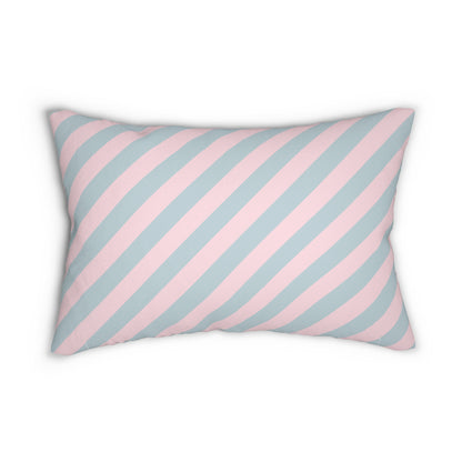 Pastel Striped Lumbar Pillow - Douceur Collection