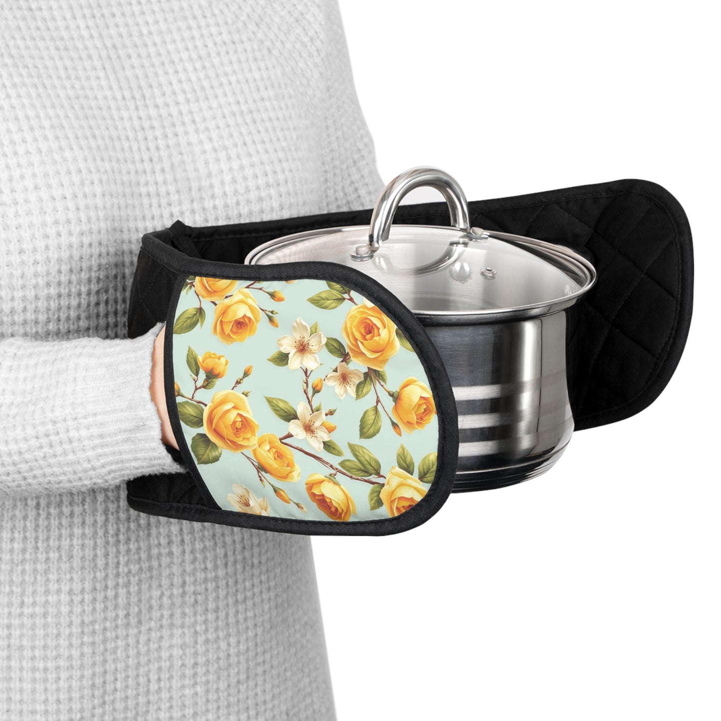 Renaissance Oven Mitts - Stylish Kitchen Essential for Home Chefs