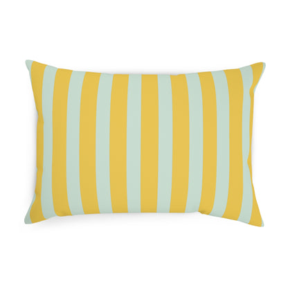 Renaissance Bright Yellow Rose Decorative Cushion