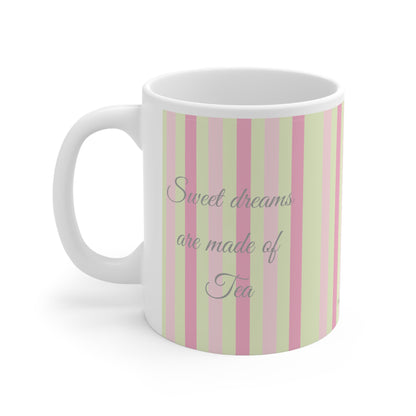 Tea Quiero Coffee Mug | 11oz White Ceramic | Customizable Cute Gift