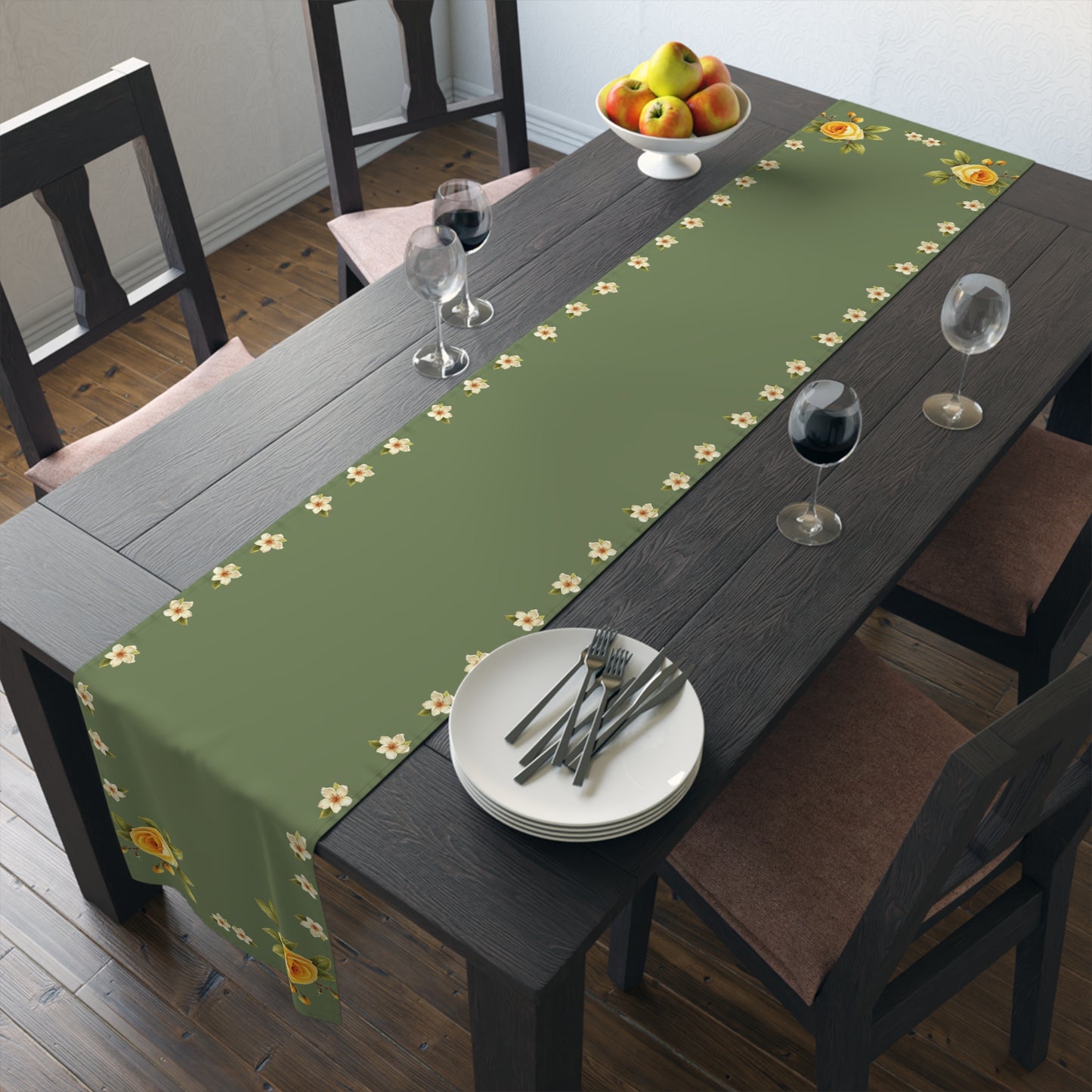 Renaissance Table Runner for Dining Decor