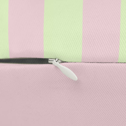 Pastel Striped Lumbar Pillow - Cozy Home Decor