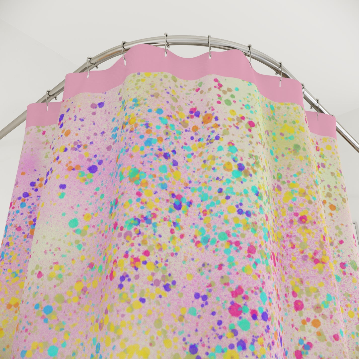 Shower Curtains - Glitter Splatter design