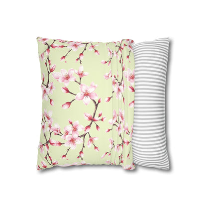 Square Pillowcase - 'Pomme Verte' Collection